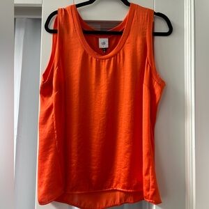 cabi Daydream Top 6732 Women's Orange Tank Top NWOT